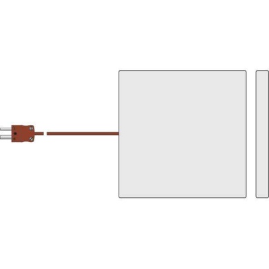 Food simulant temperature probe