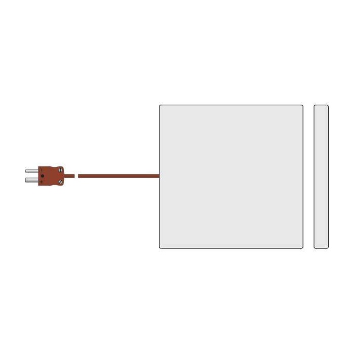 Food simulant temperature probe