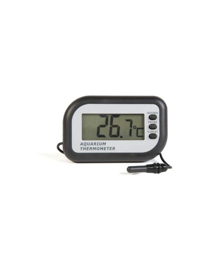 Aquarium thermometer with max min and temperature alarm