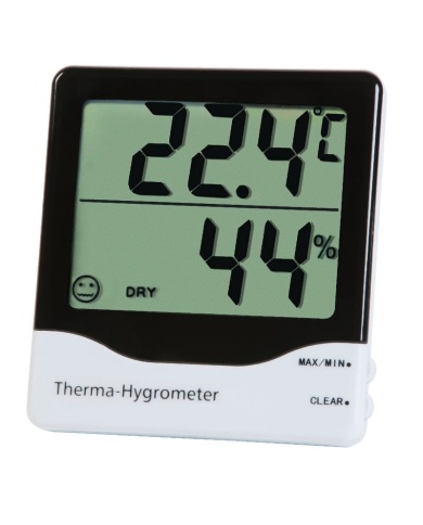 Therma-Hygrometer thermometer & hygrometer ideal for the home, office or factory
