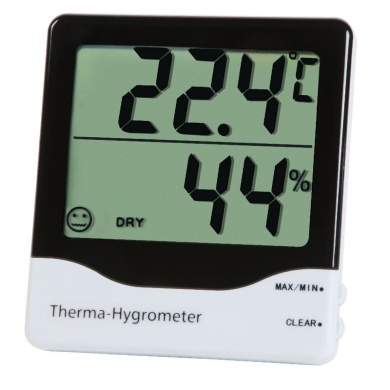 Therma-Hygrometer thermometer & hygrometer ideal for the home, office or factory