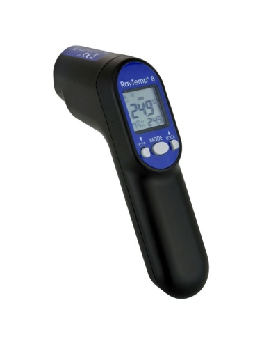 Imagén: RayTemp 8 infrared thermometer with type K thermocouple socket