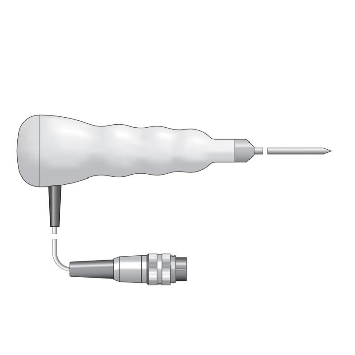colour-coded penetration probe - white end cap