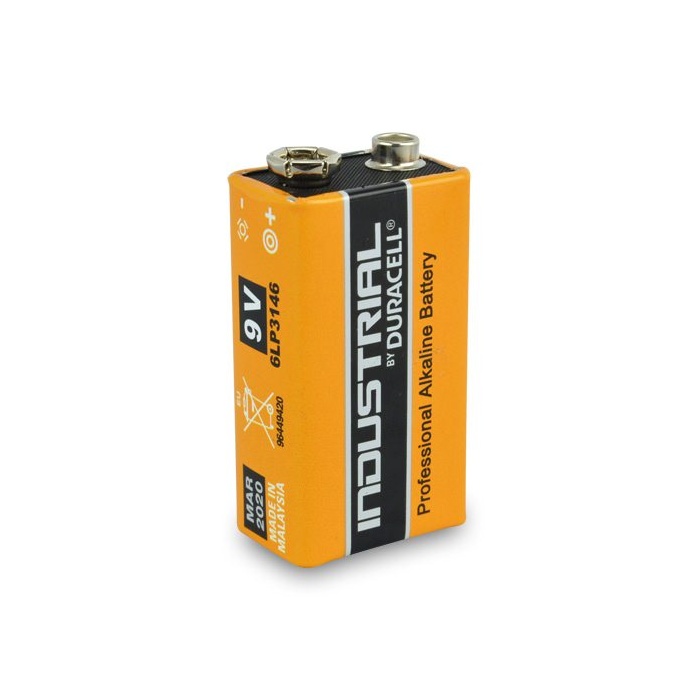 PP3 Duracell alkaline 9v battery