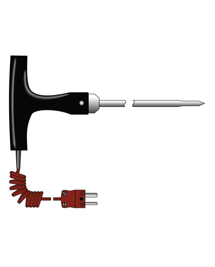 T-shaped Penetration Probe 300mm