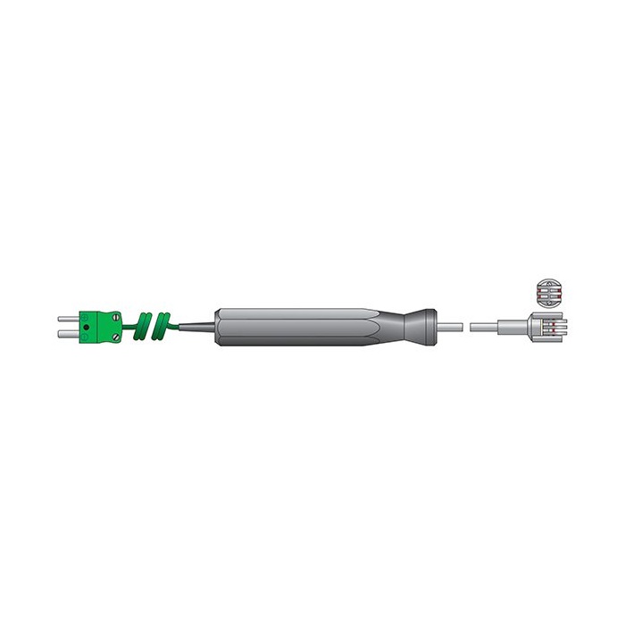 ribbon surface temperature probe