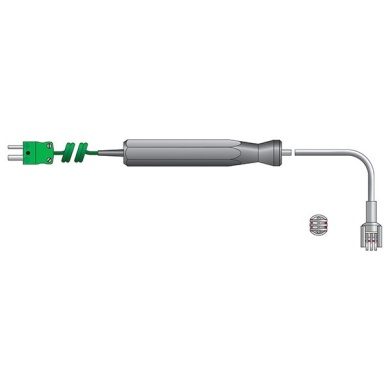 ribbon surface temperature probe