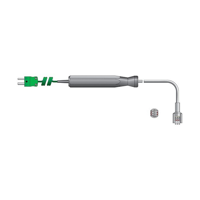 ribbon surface temperature probe