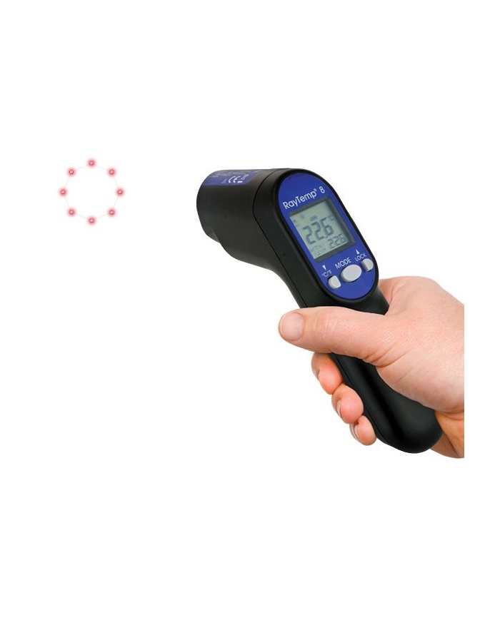 ETI 814-045 I RayTemp 8 Infrared Thermometer with Type K Thermocouple Socket