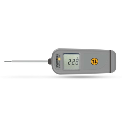 TempTest Blue Smart Thermometer with 360 degree rotating display