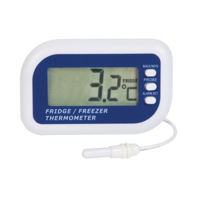 Fridge or Freezer Thermometer with internal sensor & max/min function
