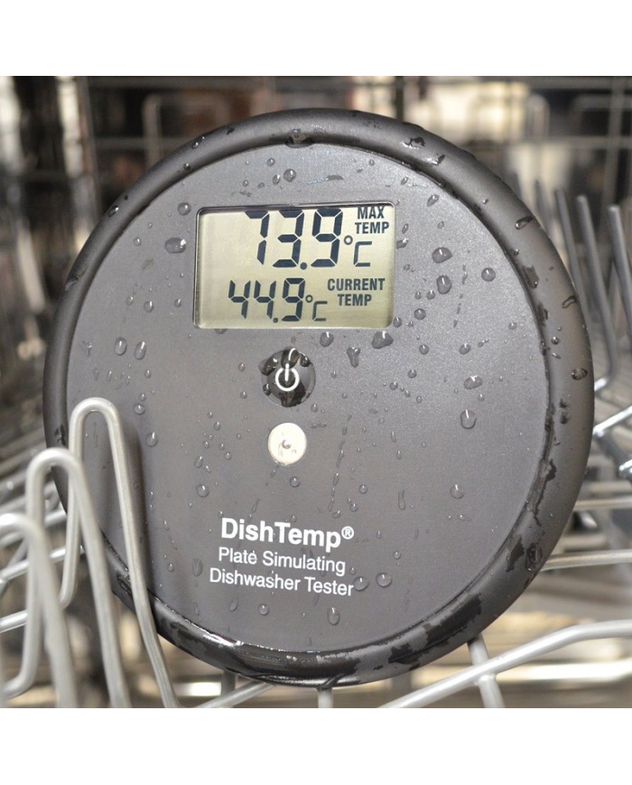 DishTemp - Plate-Simulating Dishwasher Thermometer