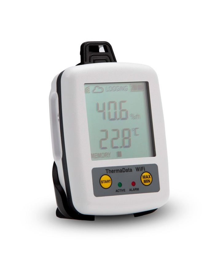 ThermaData® WiFi Temperature and Humidity Logger