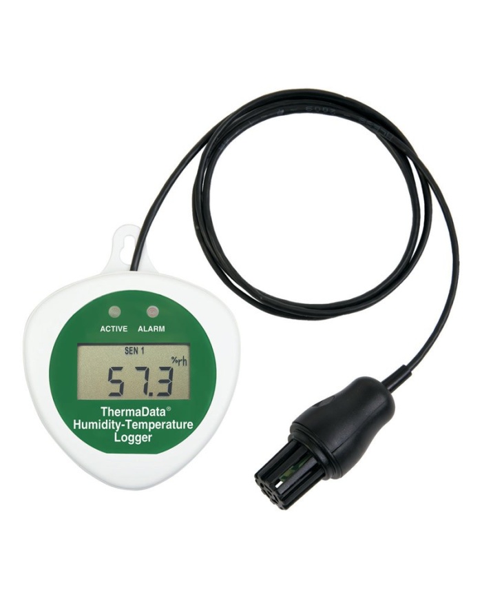Humidity & temperature data logger ThermaData HTDF