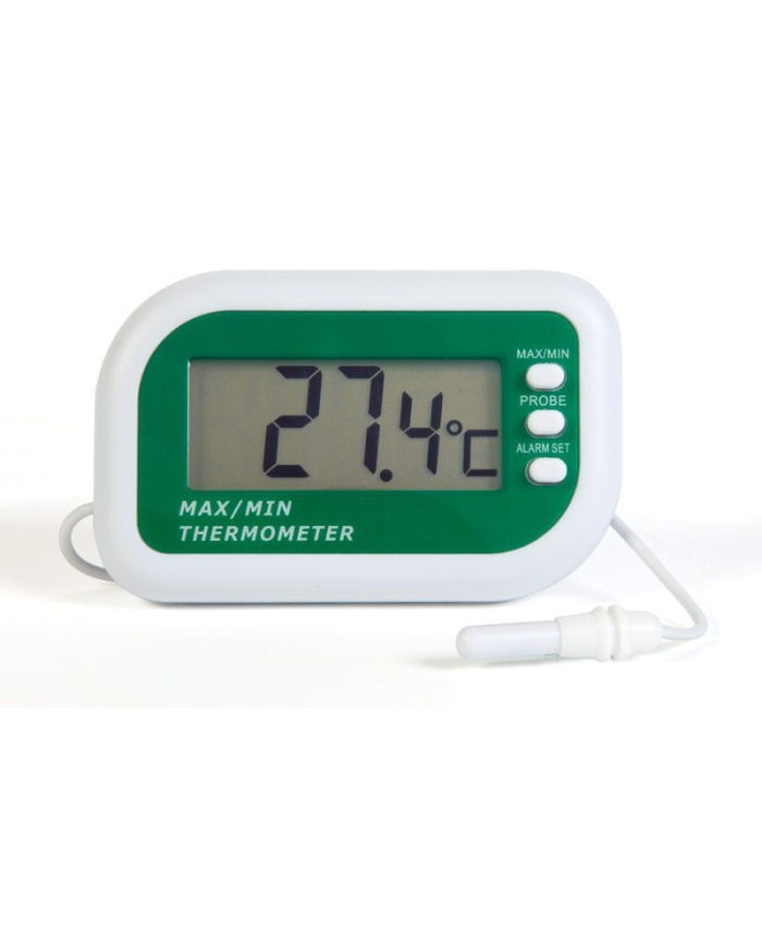 wired server room thermometer with alarm