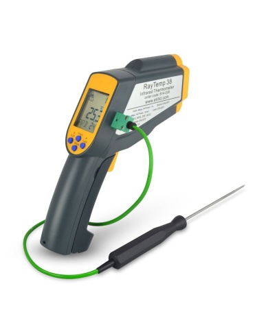 Imagén: RayTemp 38 infrared thermometer for measuring small surface areas at greater distances