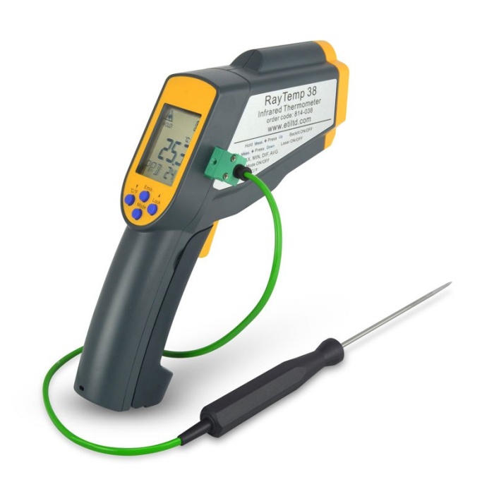 RayTemp 38 infrared thermometer - pyrometer - ideal for high temperature  measurement