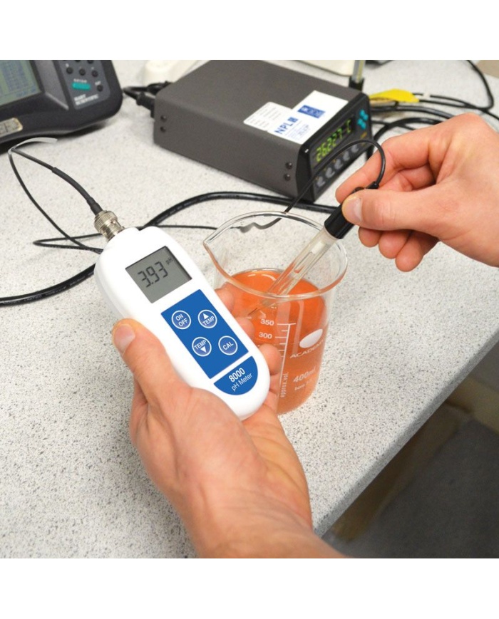8000 Ph Meter with interchangeable electrode
