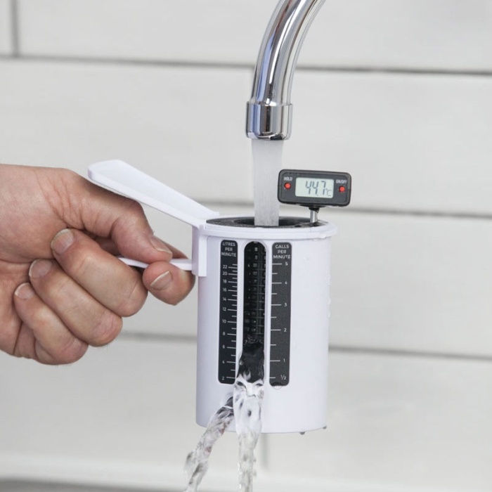 Flow Cup with Digital Thermometer