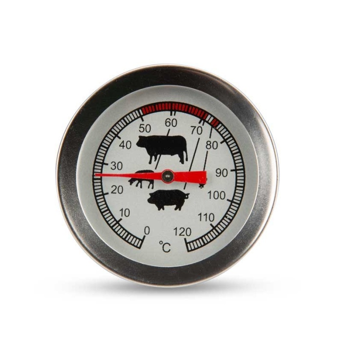 Meat Thermometer - Meat Roasting Thermometer in Stainless Steel