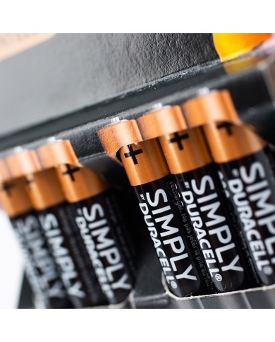 AAA Duracell alkaline batteries - 6 pack