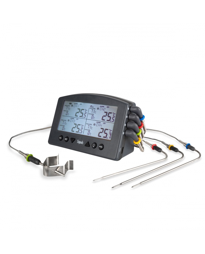 Signals™ BBQ Alarm Thermometer with Wi-Fi and Bluetooth® Wireless Technology