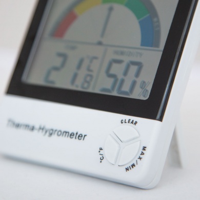 Healthy Living Therma-Hygrometer with Comfort Level Indication