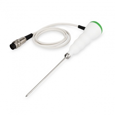 colour-coded penetration probe - green end cap