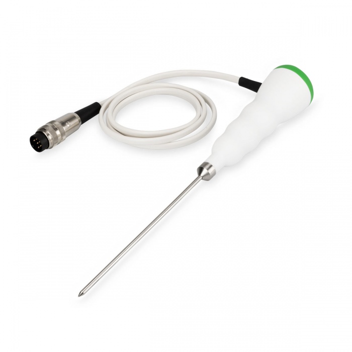 colour-coded penetration probe - green end cap