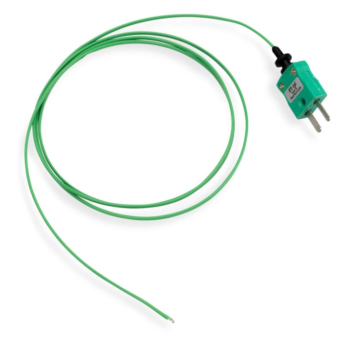 heavy duty PTFE wire probe - type K