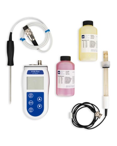 8100 Plus pH temperature meter / 8100 Plus kit