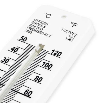 803-233 Factory Act Thermometer - 45 x 195mm