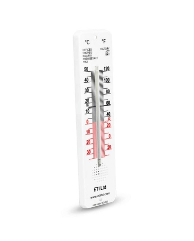 803-233 Factory Act Thermometer - 45 x 195mm