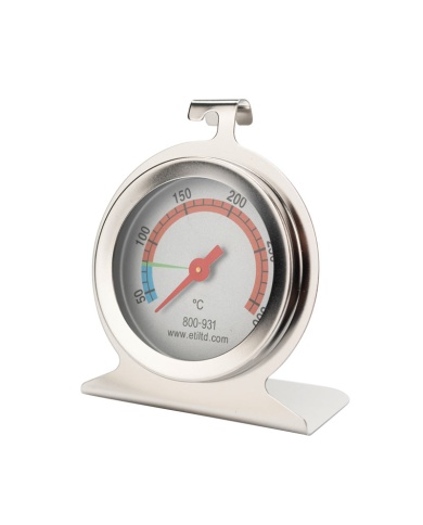 Imagén: Stainless Steel Oven Thermometer - 50mm dial