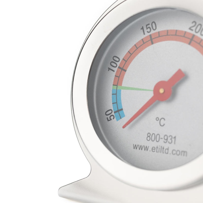 Stainless Steel Oven Thermometer - 50mm dial