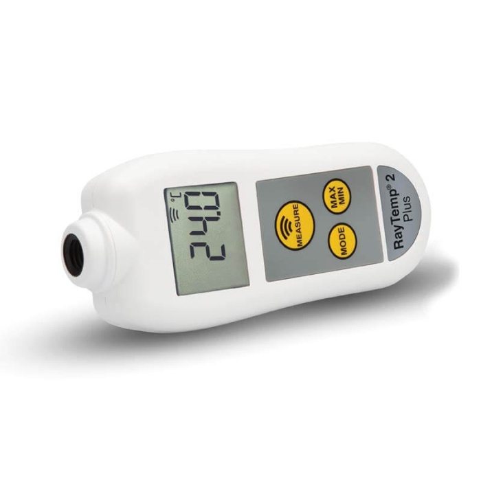 RayTemp 2 Plus infra red thermometer with automatic 360° rotating display