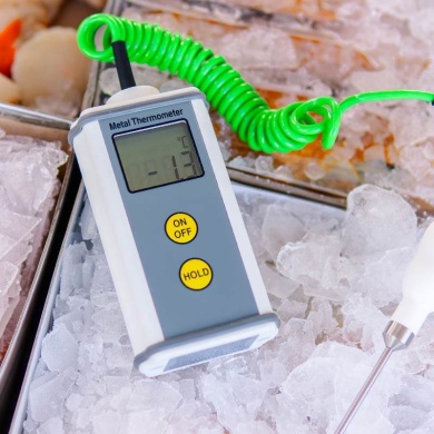 221-800 CaterTemp Durable Metal Thermometer