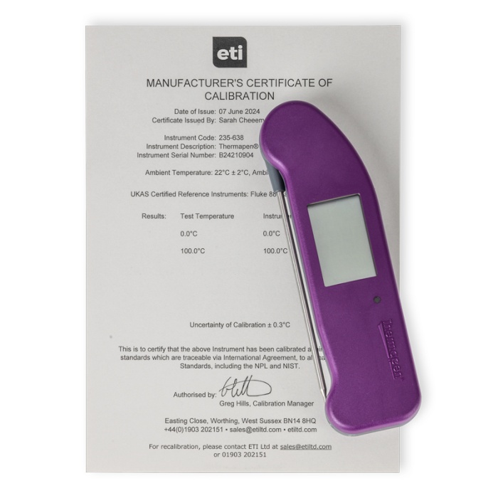 Purple Thermapen ONE