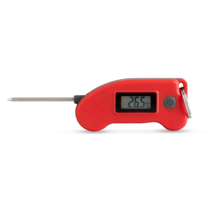 810-744 Keyring thermometer - Red