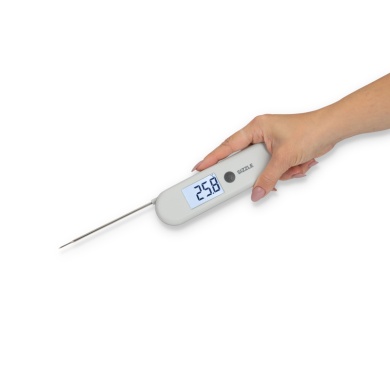 810-713 Sizzle thermometer in use