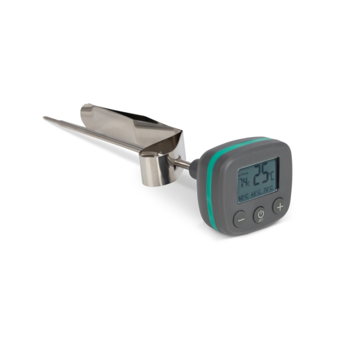 810-873 Digital Milk Thermometer – Green band green cover 130mm stem