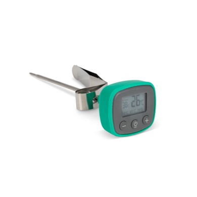 810-873 Digital Milk Thermometer – Green band green cover 130mm stem