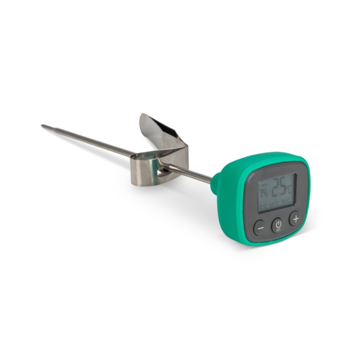 810-883 Digital Milk Thermometer – Green band green cover 175mm stem