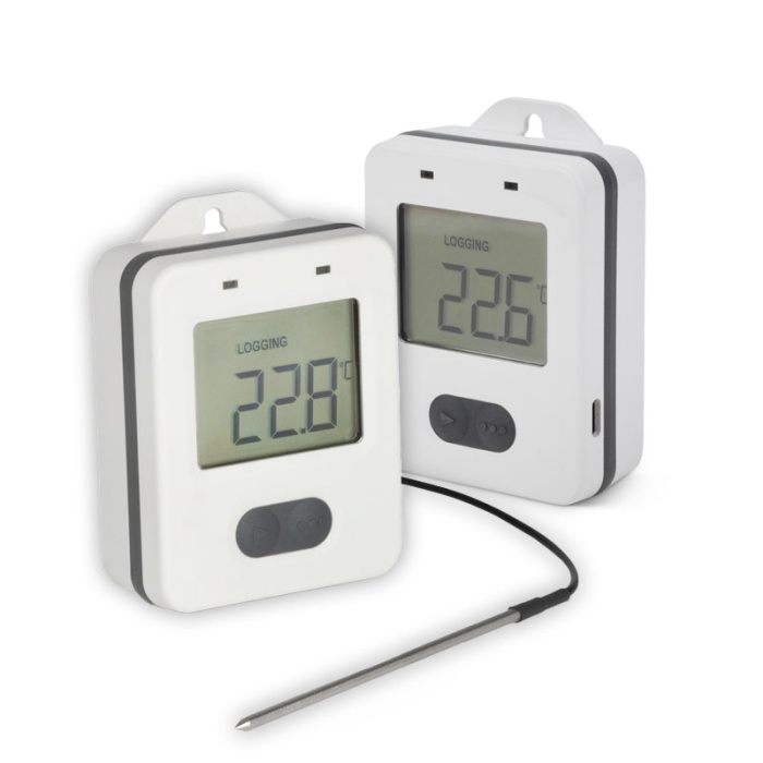 ThermaData® Thermistor Loggers | Probe or Room Sensor with internal sensor