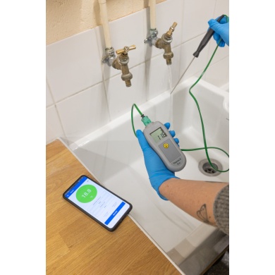 Bluetooth Legionella Thermometer Kit | 3 Probes