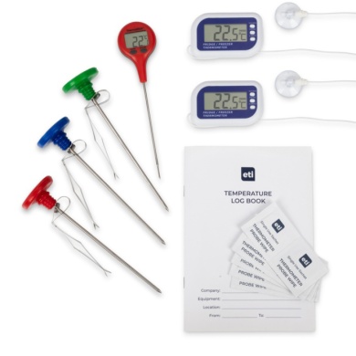 Premium Café Thermometer Kit  -  Trusted Compliance Tools