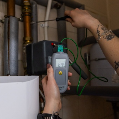 Bluetooth Legionella Thermometer Kit | 3 Probes