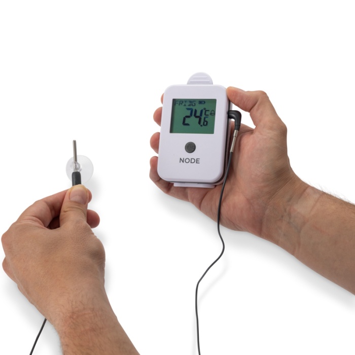 Node WiFi Thermometer with 1 Probe Port
