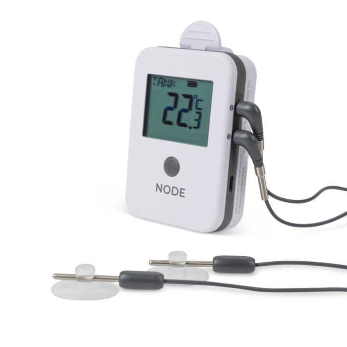 Node WiFi Thermometer with 2 Probe Ports
