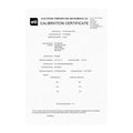 3 Point - Traceable Moisture Meter Certificate